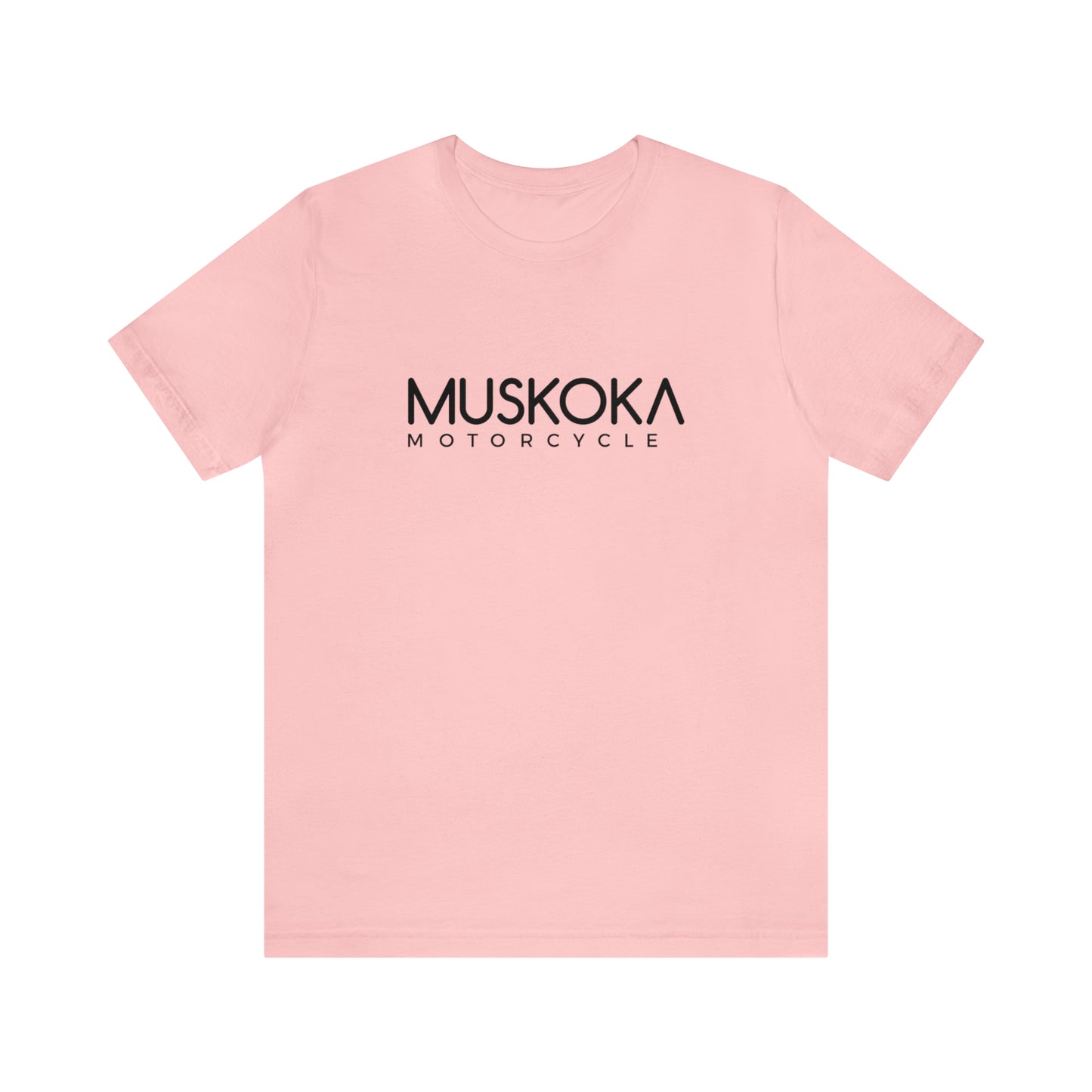 Muskoka Motorcycle Tee - Black Logo