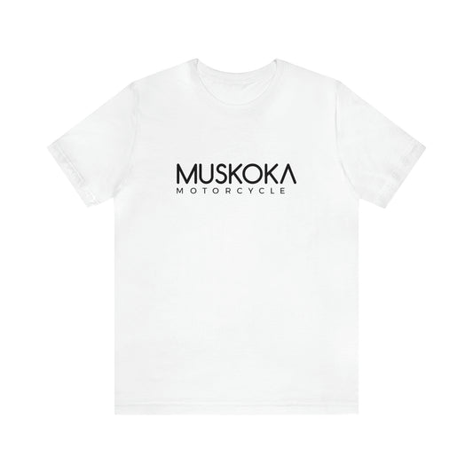 Muskoka Motorcycle Tee - Black Logo