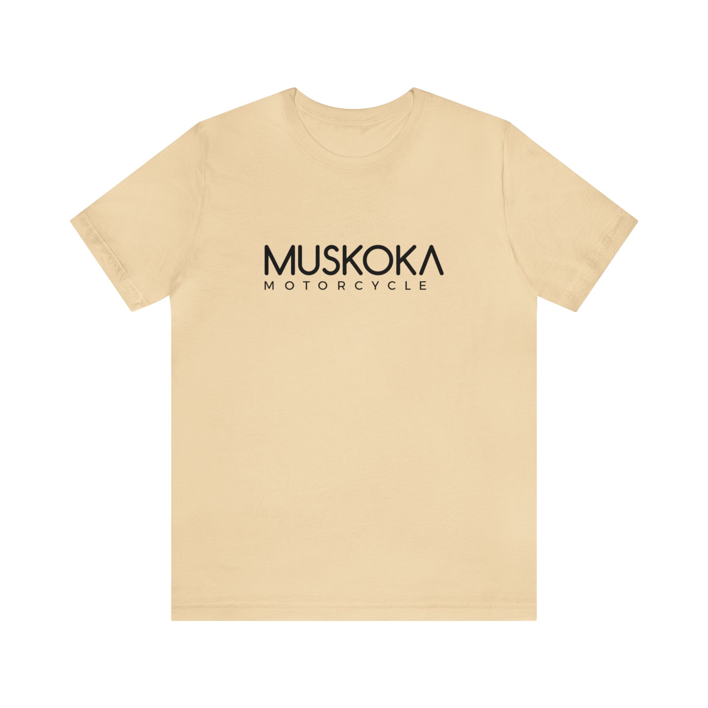 Muskoka Motorcycle Tee - Black Logo