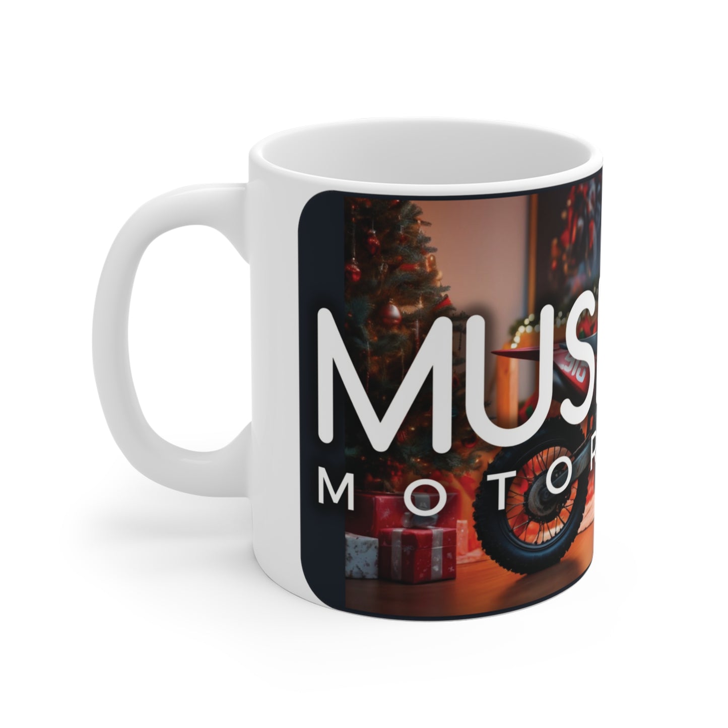 Muskoka Motorcycle Christmas Motocross Mug