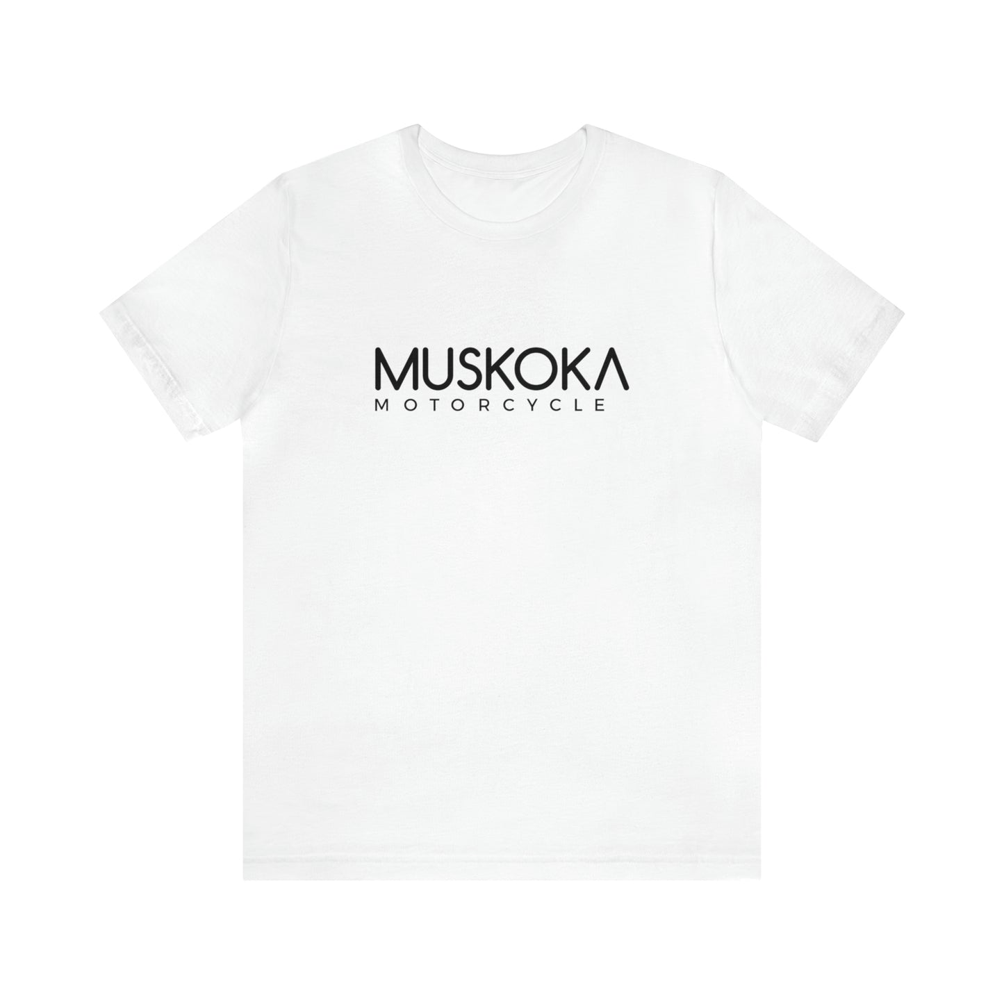 Muskoka Motorcycle Tee - Black Logo