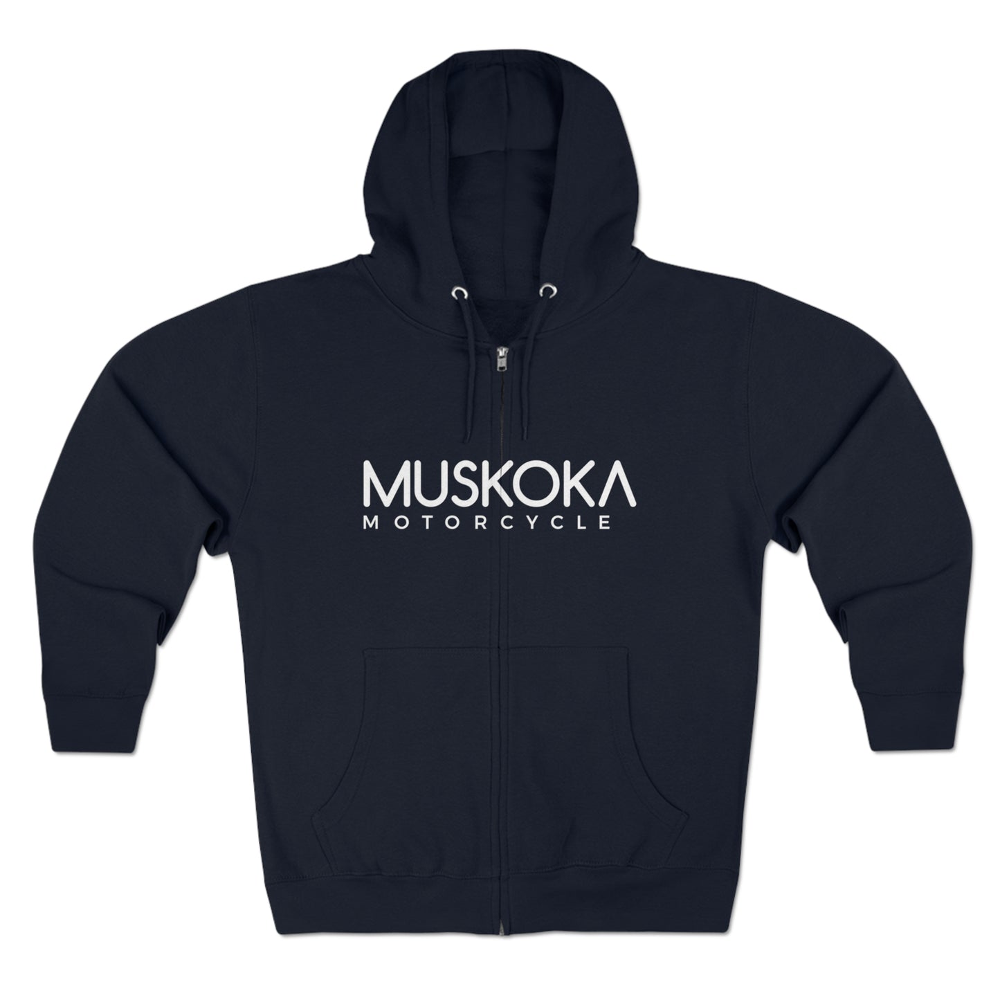 Muskoka Motorcycle Premium Full Zip Hoodie