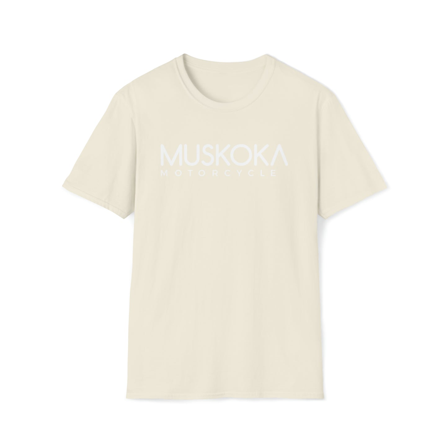 Muskoka Motorcycle Tee - White Logo