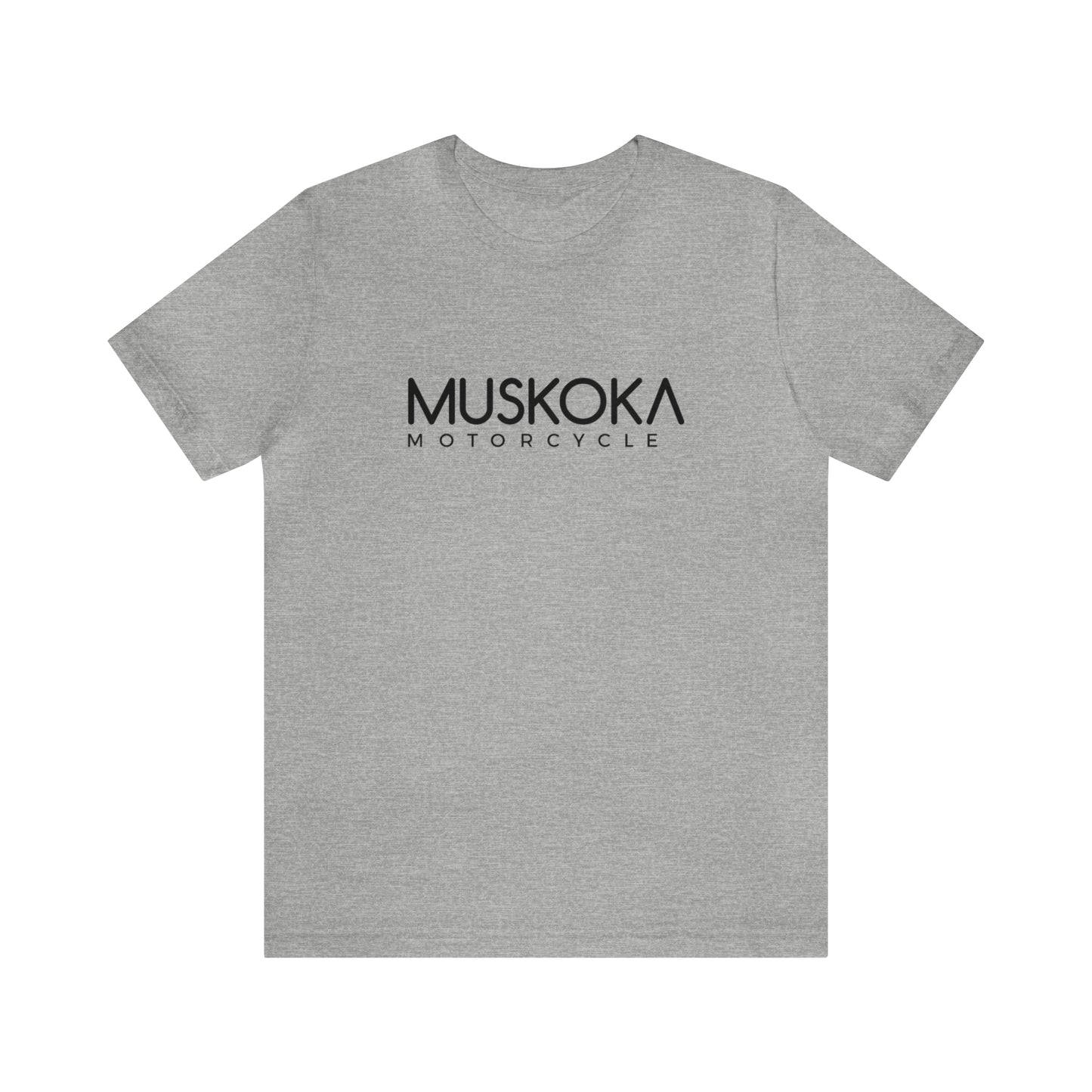 Muskoka Motorcycle Tee - Black Logo