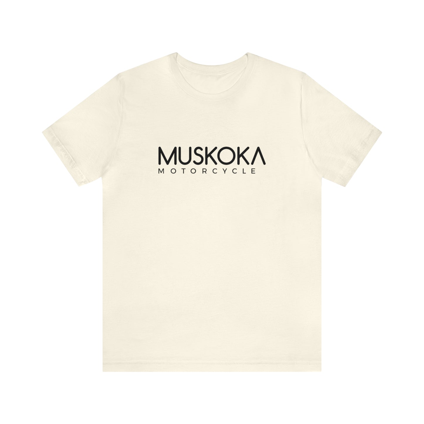 Muskoka Motorcycle Tee - Black Logo